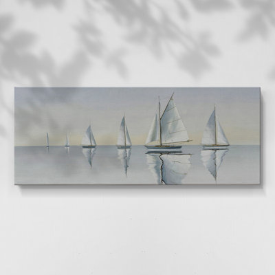 Nautical Series-CD XXXVI - Toile tendue avec châssis - Prêt à accrocher