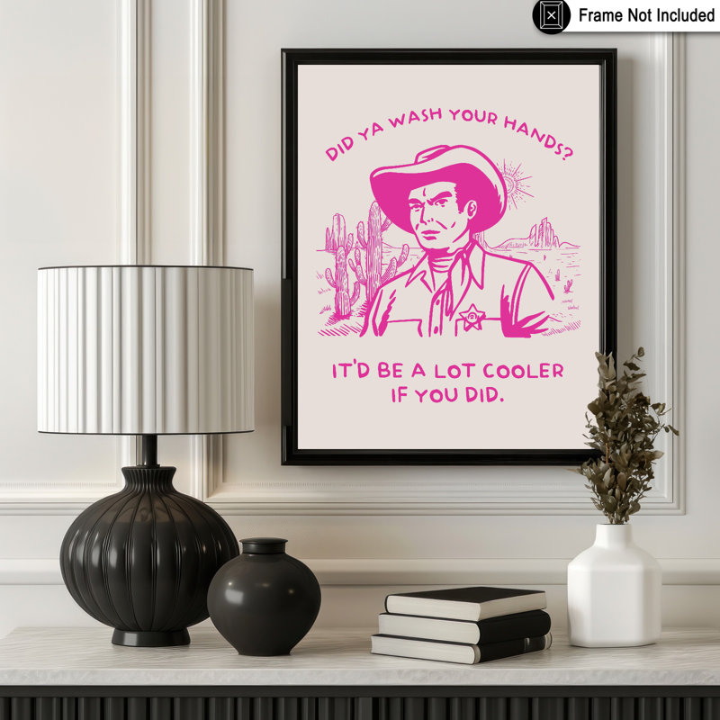 Avez-vous lavé vos mains?, Unframed, Poster, 08"H x 10"W