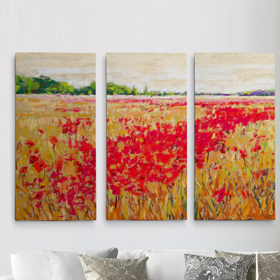 « pop lights », impression à multiples images sur toile