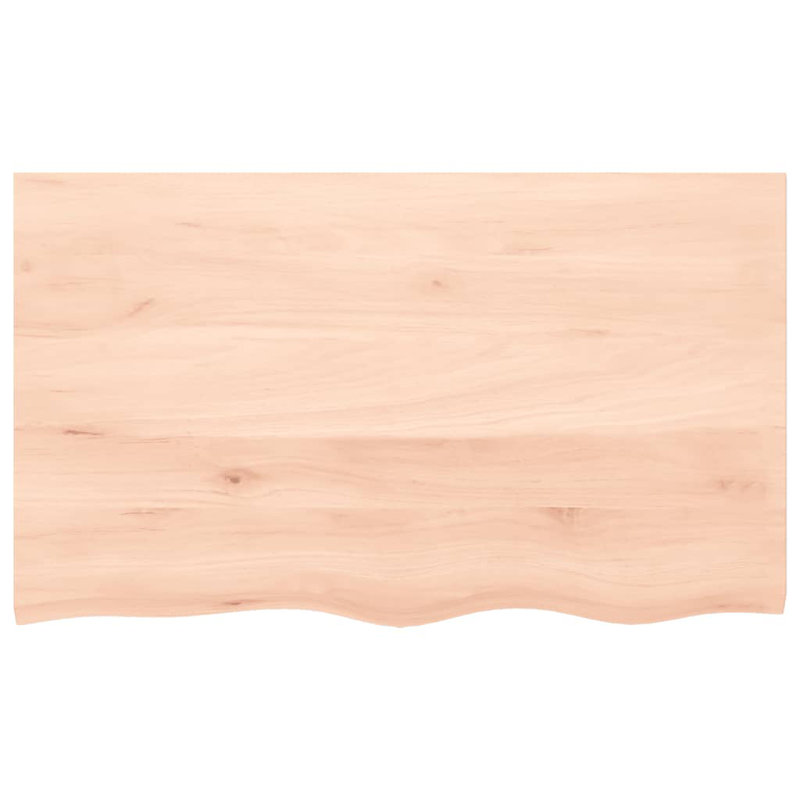 Casoria 100cm Solid Wood Bathroom Vanity Top, Natural