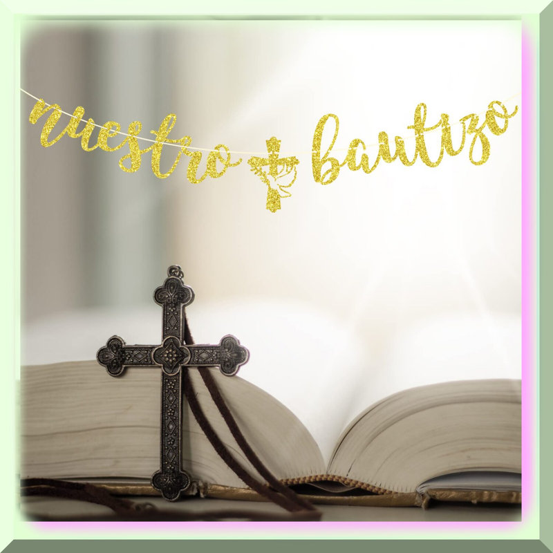 Pink Glitter Taco Party Banner