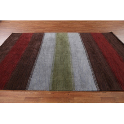 Lemonica One-of-a-Kind 6'7" x 9'9" New Age Rectangle Wool Area Rug in