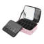 Trousse de maquillage avec miroir, lumières et séparateurs réglables-938676150