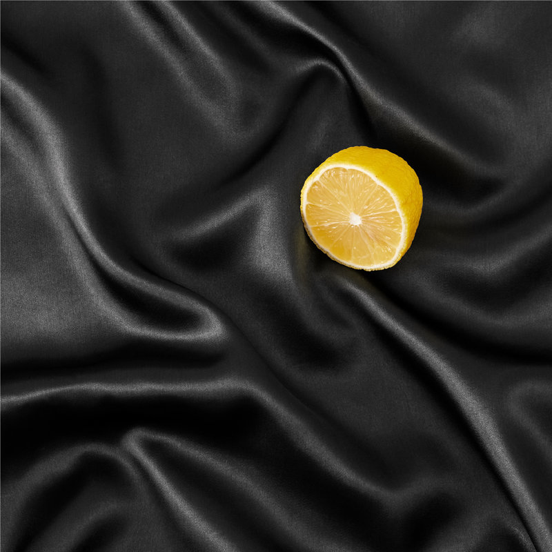 Satin Pillowcase Set of 2, 300 Thread Count,GentleSoft™️,GentleSoft™️, Black, King Pillow Case