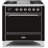 ILVE Majestic II Series 36 inch Dual Fuel Range with 6 Sealed Burners, Griddle (Solid Door)-65718427-64707956