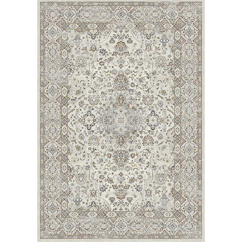 JARDIN ANCIEN 6,7 x 9,6 57275-6295 crème / beige, Rectangle 6 pi 7 po x 9 pi 6 po