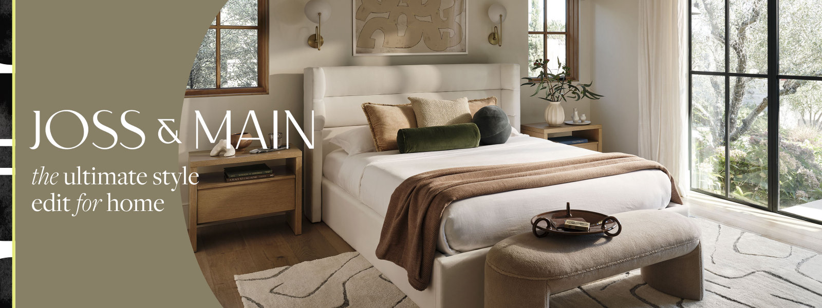Joss & Main. The Ultimate Style Edit for Home.