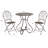 Craciuna 2 - Person Patio Dining Set Round Table-108818108