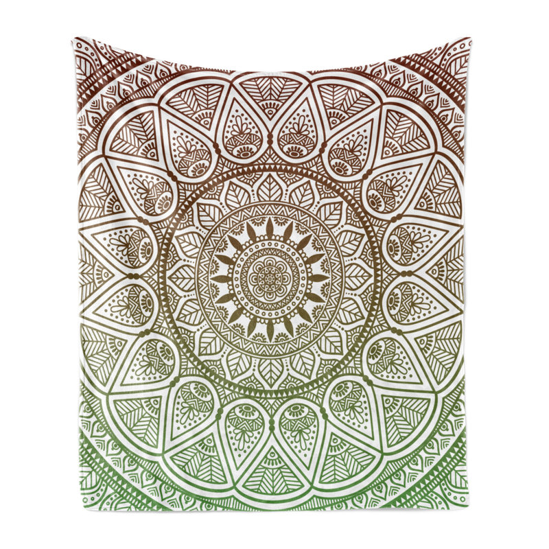 Hand Woven Throw Blanket, 50" x 70"