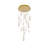 Alfee 16 - Light LED Cluster Pendant-2007636978