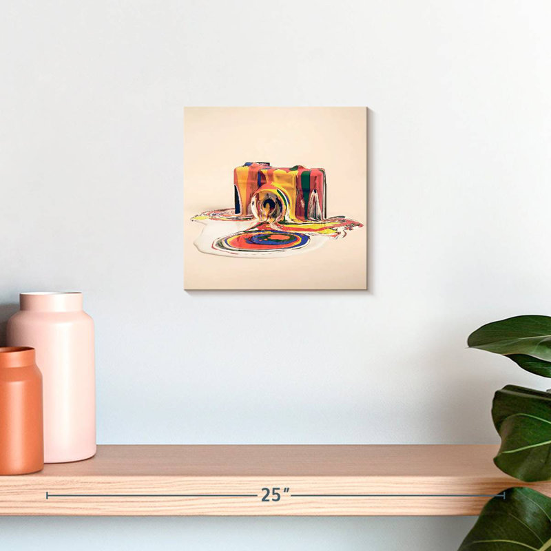 Caméra recouverte de peinture Senne, H 10 po x l 10 po