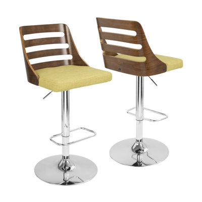 Huitt Upholstered Adjustable Bar Stool