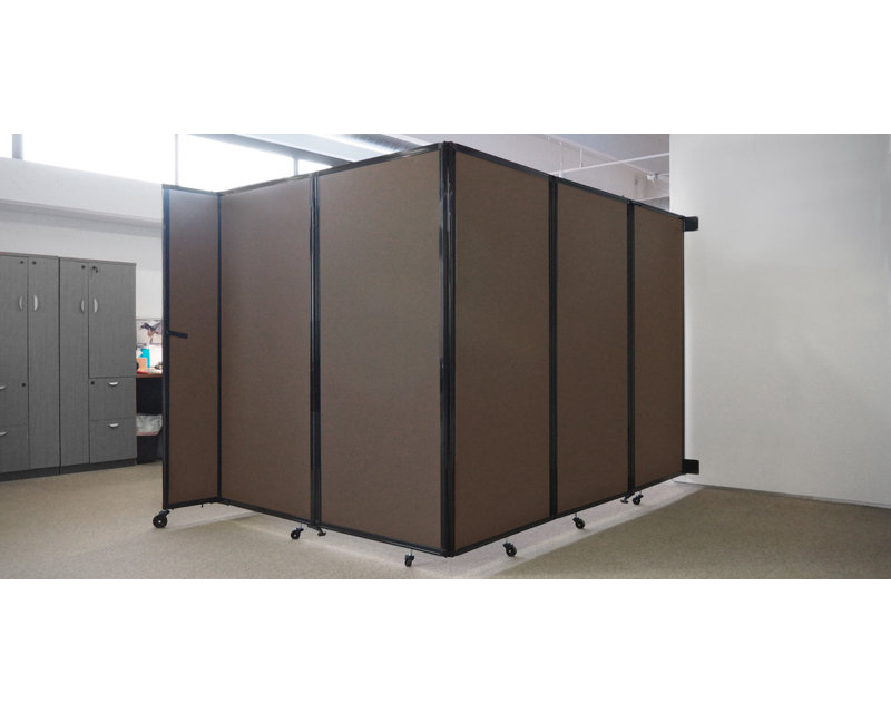 11 - Cloison pliante à panneaux, Océan, 3, H 60 po x l 102 po x P 12 po
