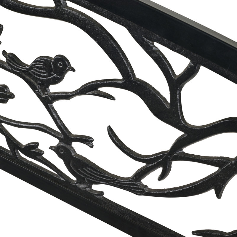 Banc de jardin en métal Avery