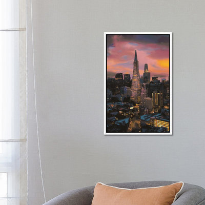 Transamerica Pyramid by Marco Barberio - Gallery-Wrapped Canvas Giclée on Canvas