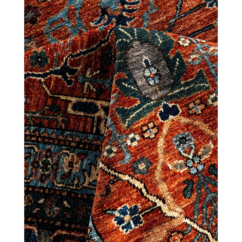 Serapi One-of-a-Kind 8' 2" X 9' 6" Hand Knotted Area Rug