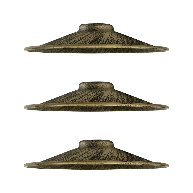 Luceal 6cm H Metal Cone Lamp Shade ( Uno ), Brushed Brass