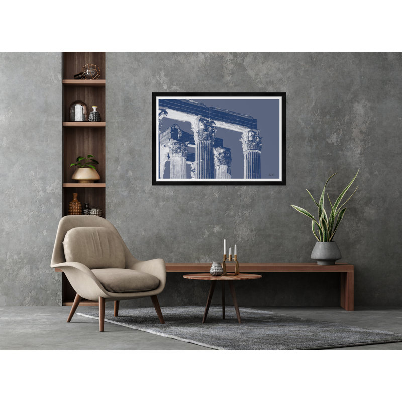 Corinthian Jupiter III en bleu - cadre photo