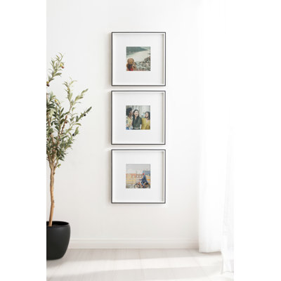 Develin Matte Plastic Single Picture Frame Set