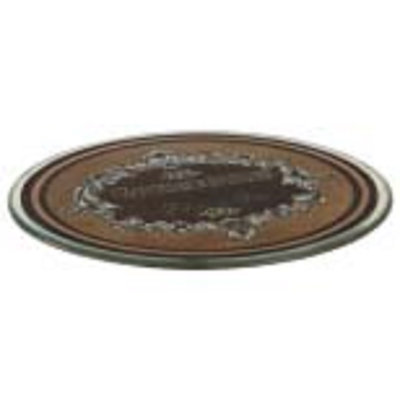 Owings Glass Decorative Plate 1