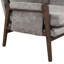Chaise d'appoint Mid-Century moderne en velours, coussin de siège épais pour salon, chambre à coucher, studio-118035192