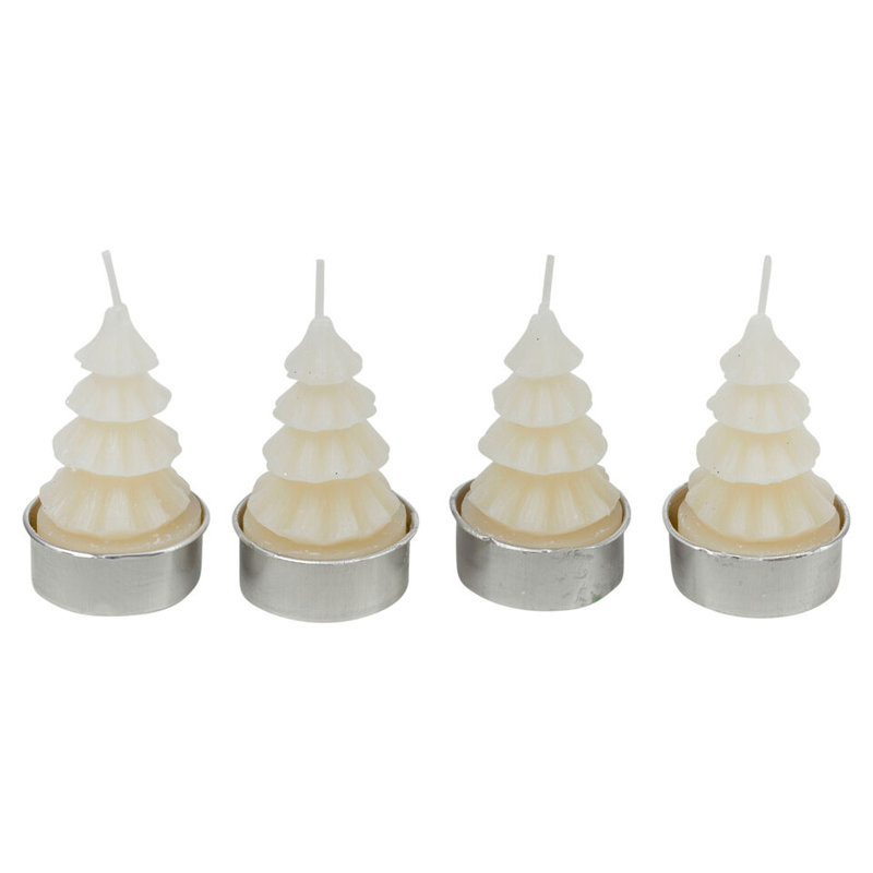 Unscented Tealight Candle, White