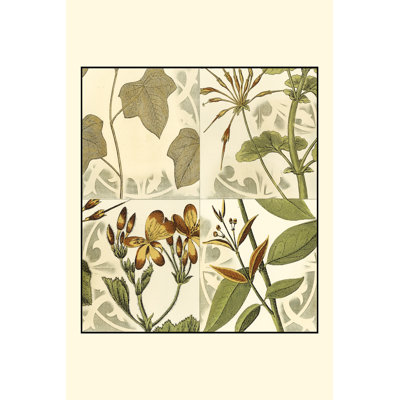 Small Botanical Quadrant III (P) by Vision Studio - Wrapped Canvas Art Prints