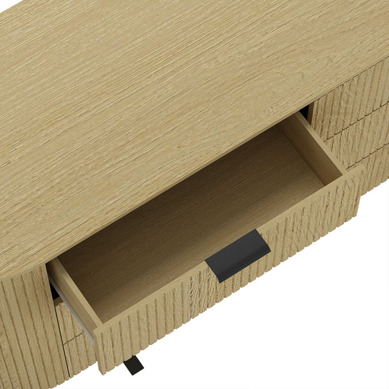 Commode en chêne naturel