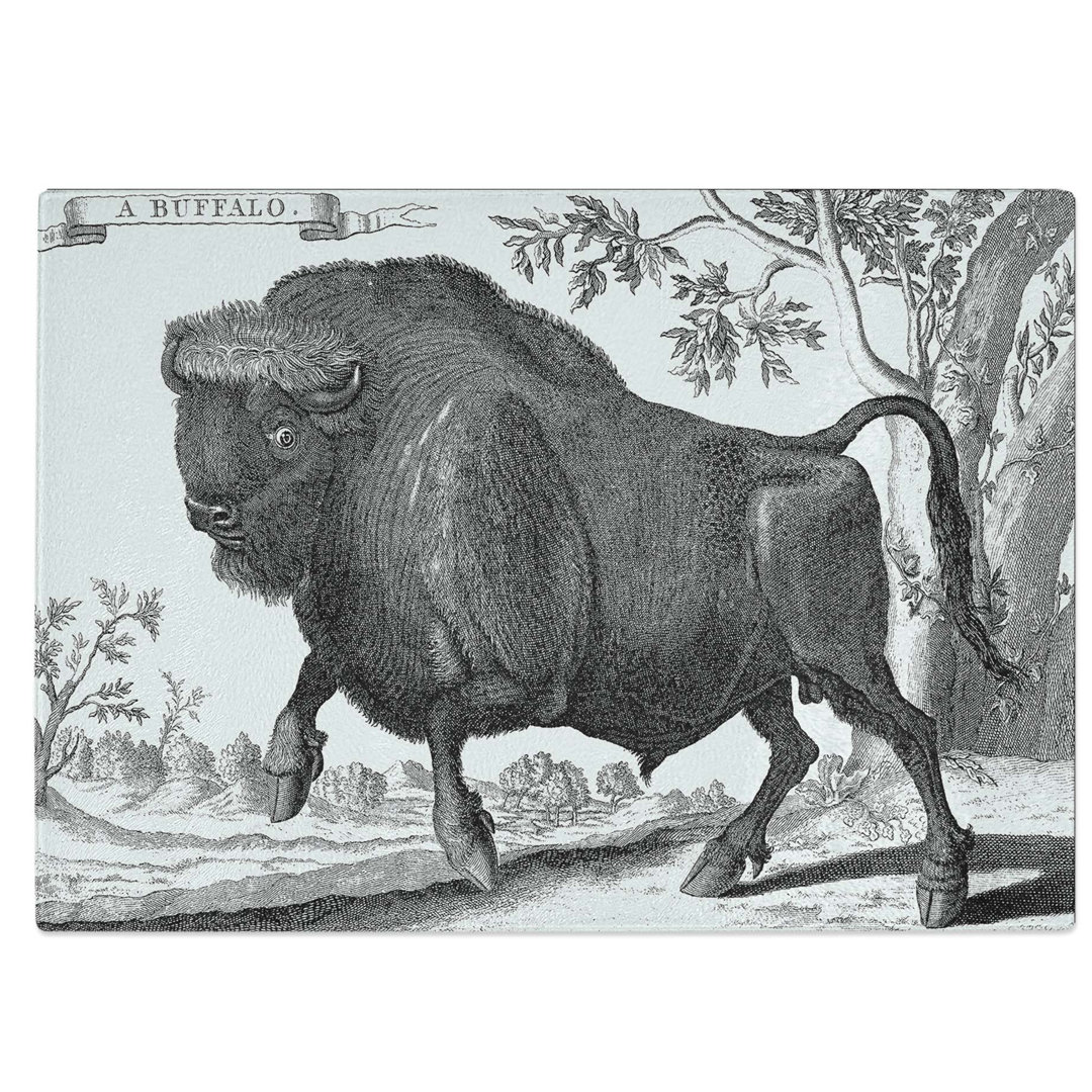 Tempered Glass Buffalo Chopping Board