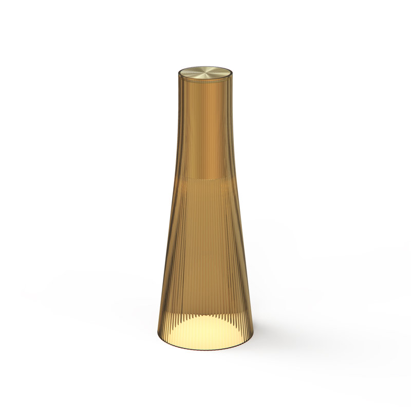 Candél Portable Table Lamp, Bronze/Brass