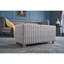 Pryear 83cm Wide No Pattern Pouffe Ottoman