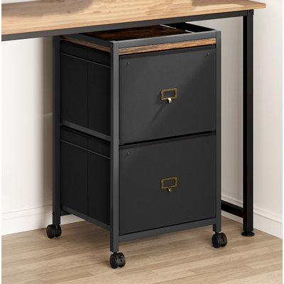 Filing Cabinet With 4 Fabric Drawer by 17 Stories