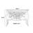 Painted American decorative cabinet