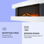 Klarstein 132cm W Electric Fireplace-69312616