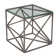 Armistead Glass Top End Table