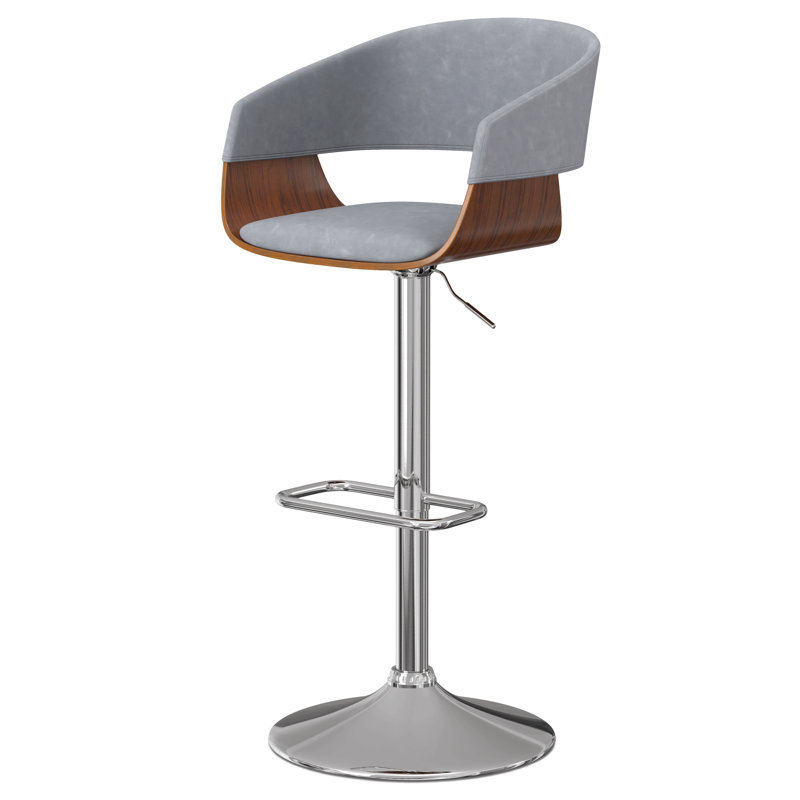 Tabouret de bar pivotant réglable