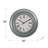 30" Round Large Wall Clock Antique Blue Oversized Traditional Clocks