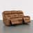 Olathe Genuine Leather Dual Motor Power Reclining Lay Flat Sofa With Power Headrest-511434783
