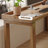 Brown Rectangular Solid Wood with 4 drawers desk-108839985