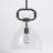 Shay 1-Light Dimmable Glass Dome Pendant-1311148514