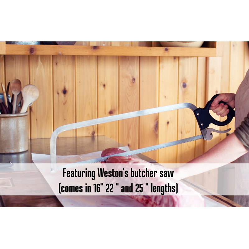 Weston Meat And Bone Saw, 7" H x 30" W x 1" D