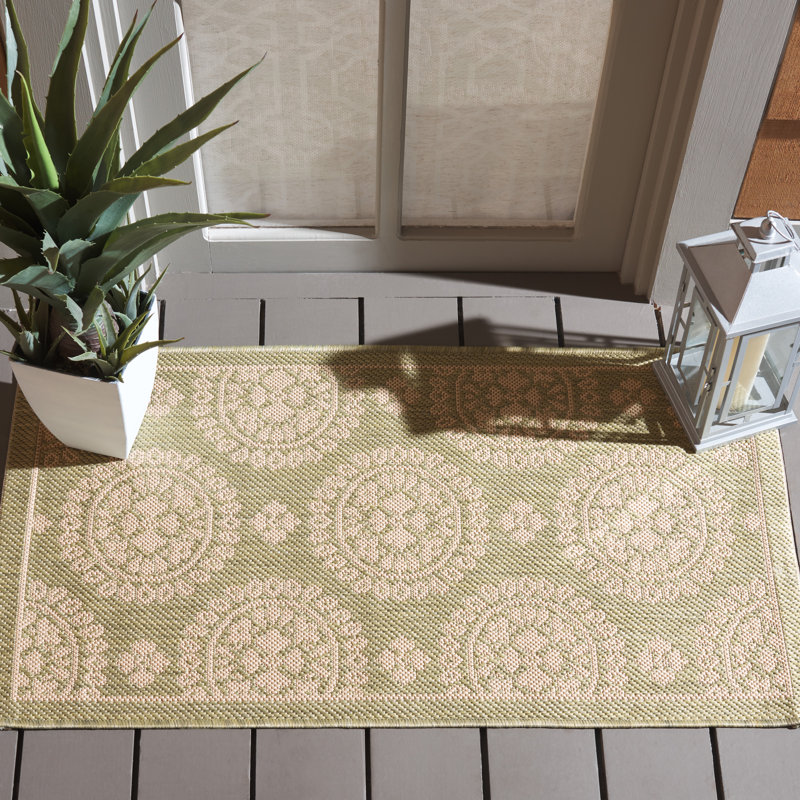 Angleton Performance Floral Rug, Rectangle 2' x 3'7"