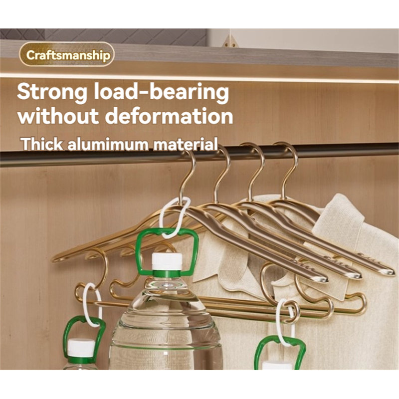 Aluminum Alloy Clothes Hanger, 10