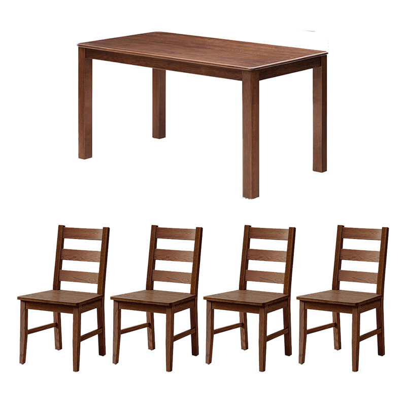 Ensemble de salle à manger rectangulaire, H 29,92 po x L 55,12 po x l 31,5 po
