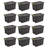Sterilite Latching Tuff1 Stackable Storage Tote Bin w/ Latch Lid-104713203-104713200