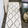 Schleicher Moroccan Diamond Shag White/Gray Rug