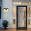 Aedan Black Integrated LED Outdoor Wall Light Built-in Motion Sensor-1788490253