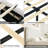 3 Piece Upholstered Bedroom Set,Bed Frame With Set Of 2 Nightstands-550034153-550034154