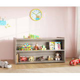 Tot Mate Toddler Shelving Unit - 46"W Storage Shelf for Kids