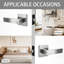Intérieur des poignées de porte en nickel satiné, poignées de porte pour garde-robe de couloir, poignées de porte carrées robustes non verrouillables pour portes à gauche et à droite-126427205-126427209-127419968